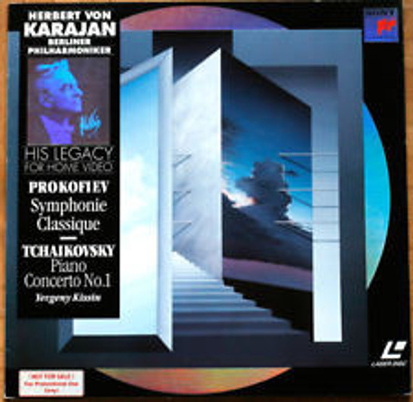 Sergei Prokofiev, Piotr Illitch Tchaïkovsky*, Berliner Philharmoniker, Herbert von Karajan, Yevgeny Kissin - New Year's Eve Concert 1988 (Laserdisc, S/Sided, PAL)