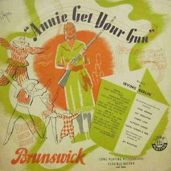 Ethel Merman With Ray Middleton - Annie Get Your Gun (LP, Mono)