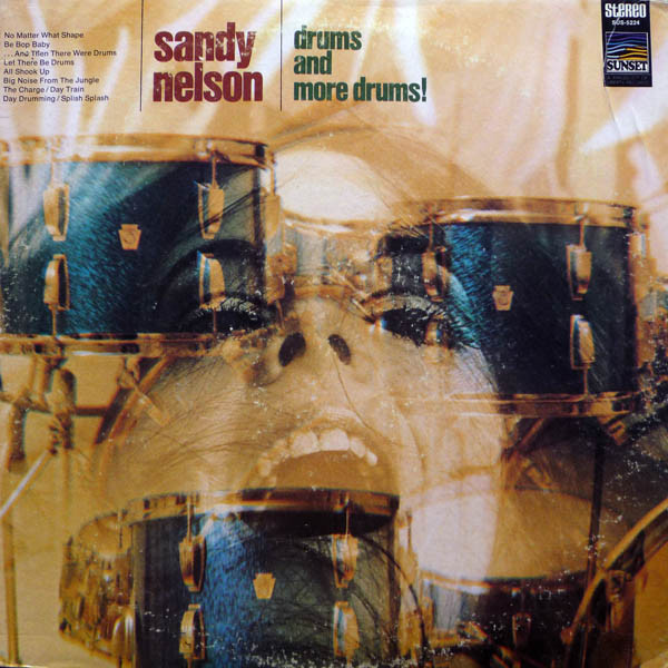 Sandy Nelson - Drums And More Drums! (LP, Comp)