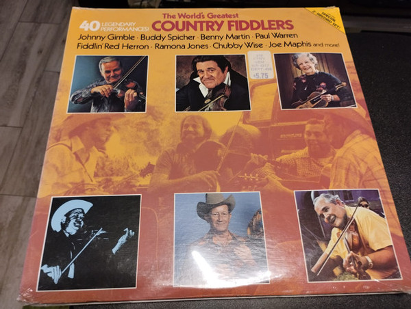Various - The World's Greatest Country Fiddlers (2xLP, Comp, Gat)