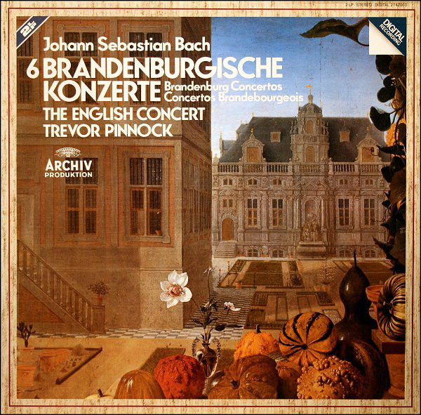 Johann Sebastian Bach - The English Concert*, Trevor Pinnock - 6 Brandenburgische Konzerte (2xLP)