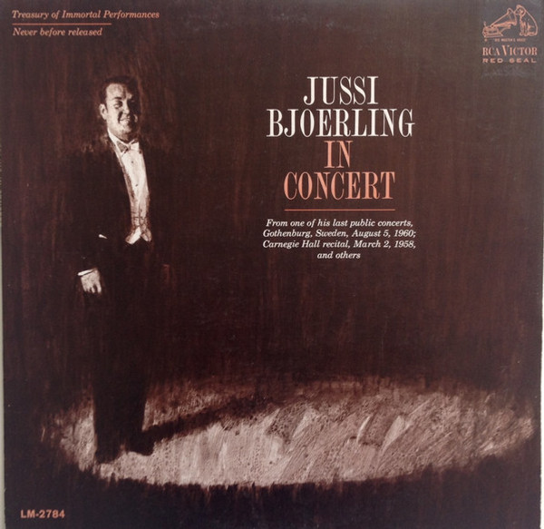 Jussi Bjoerling* - In Concert (LP, Mono)