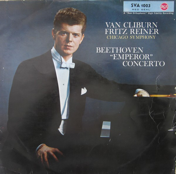 Van Cliburn, Fritz Reiner, Chicago Symphony* - Beethoven* - "Emperor" Concerto (LP, Album)