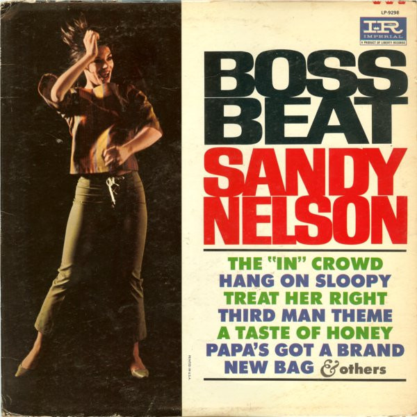 Sandy Nelson - Boss Beat - Imperial - LP-9298 - LP, Album, Mono, All 870637981