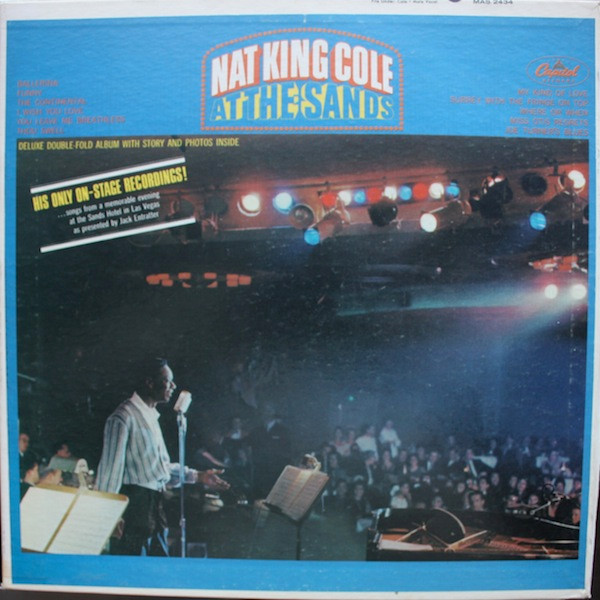 Nat King Cole - At The Sands - Capitol Records, Capitol Records - MAS 2434, MAS-2434 - LP, Album, Mono, Gat 872155047