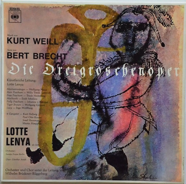 Kurt Weill, Bertolt Brecht, Lotte Lenya - Die Dreigroschenoper (2xLP, Album, Mono)