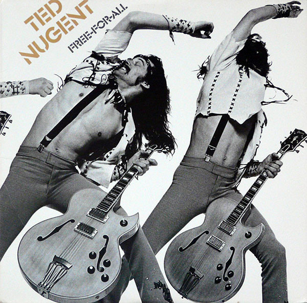 Ted Nugent - Free-For-All - Epic - PE 34121 - LP, Album, RE 872277794