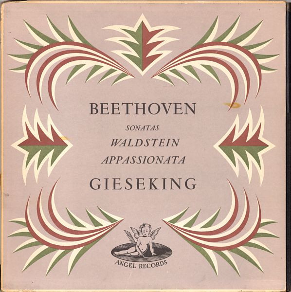 Beethoven*, Gieseking* - "Waldstein" And "Appassionata" Sonatas (LP, Mono)