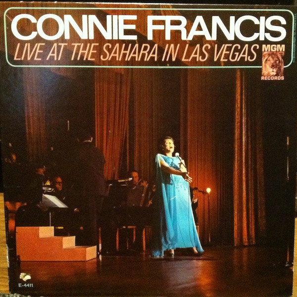 Connie Francis - Live At The Sahara In Las Vegas (LP, Album, Mono)