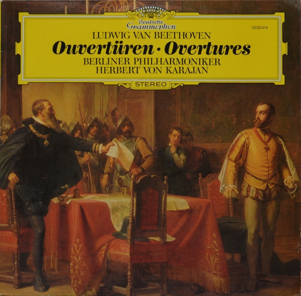Ludwig van Beethoven, Berliner Philharmoniker, Herbert von Karajan - Ouvertüren • Overtures (LP)