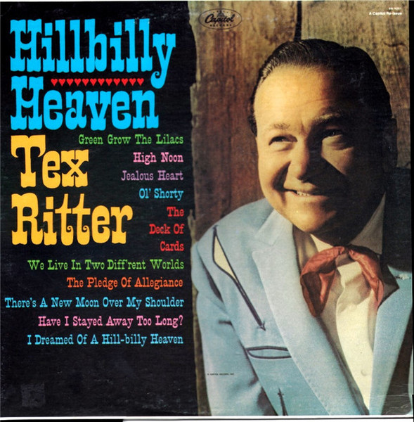Tex Ritter - Hillbilly Heaven (LP, RE)