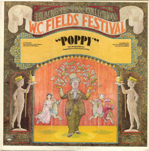 W. C. Fields* - Poppy (LP, Album, Mono, Pit)