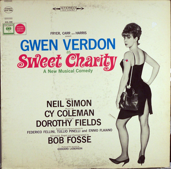 Gwen Verdon - Sweet Charity (A New Musical Comedy) - Columbia Masterworks - KOS 2900 - LP, Album 875576375