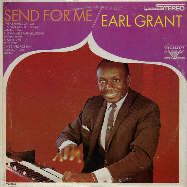 Earl Grant - Send For Me - Vocalion (2) - VL 73860 - LP, Album, Pin 877425935