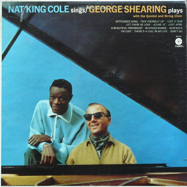Nat King Cole & George Shearing - Nat King Cole Sings / George Shearing Plays (LP, Album, RE, Jac)