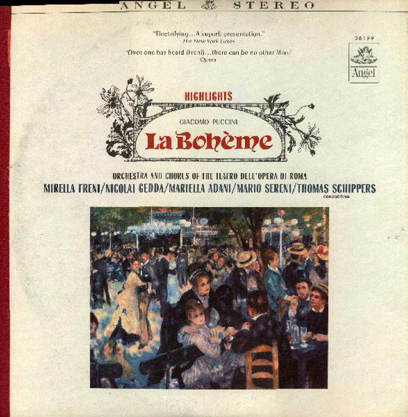 Giacomo Puccini - La Bohème - Highlights (LP, Album)