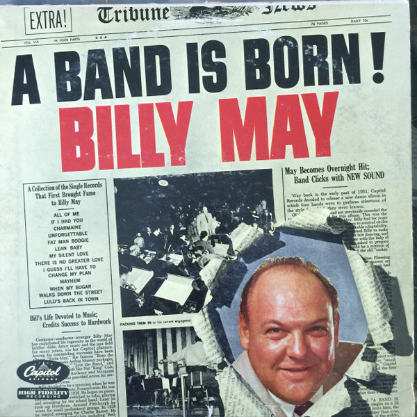 Billy May - A Band Is Born (LP, Mono)