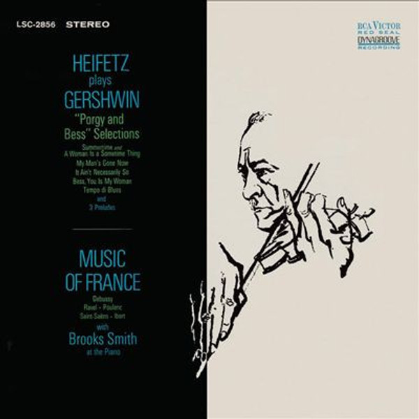 Heifetz* - Heifetz Plays Gershwin And Music Of France (LP, RP)