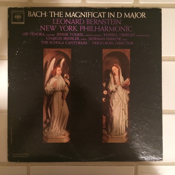 Johann Sebastian Bach - The Magnificat In D Major (LP, Mono)