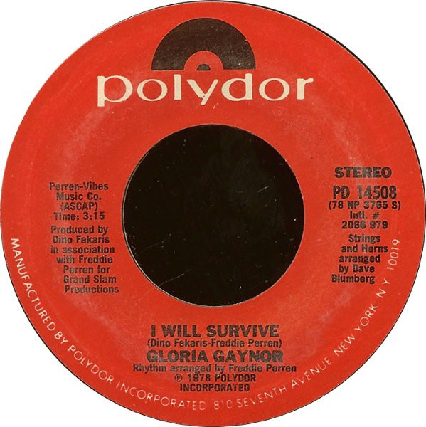 Gloria Gaynor - Substitute / I Will Survive - Polydor, Polydor - PD 14508, 2066 979 - 7", Single, Styrene, Pit 884568063