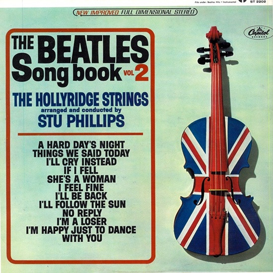 The Hollyridge Strings - The Beatles Song Book-Vol 2 (LP, Album, Scr)