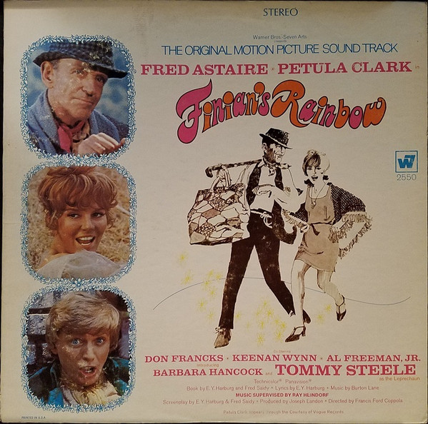 Fred Astaire, Petula Clark - Finian's Rainbow (Original Motion Picture Soundtrack) - Warner Bros. - Seven Arts Records - BS 2550 - LP, Album, Pit 885918061