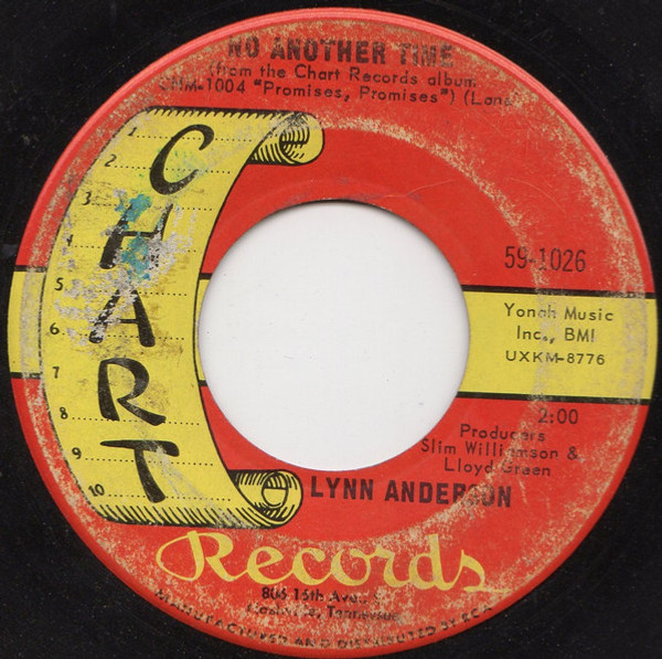 Lynn Anderson - No Another Time / The Worst Is Yet To Come (7", Single, Ind)