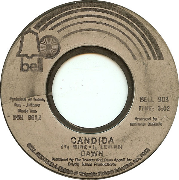 Dawn (5) - Candida / Look At... - Bell Records - BELL 903 - 7", Single, Styrene, Bes 886628777