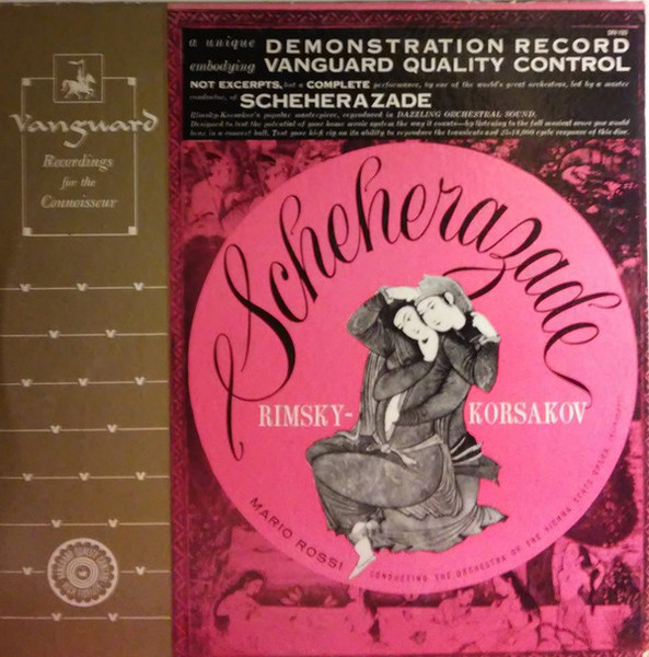 Rimsky-Korsakov* - Mario Rossi (2) Conducting The Orchestra Of The Vienna State Opera (Volksoper)* - Scheherazade (LP, Album, Mono)