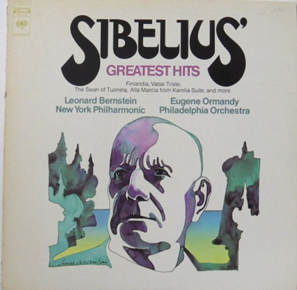 Leonard Bernstein, Eugene Ormandy, Sibelius* - Sibelius' Greatest Hits (LP, Comp)