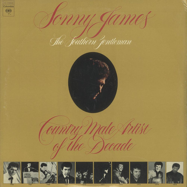 Sonny James - Country Male Artist Of The Decade (LP, Album)