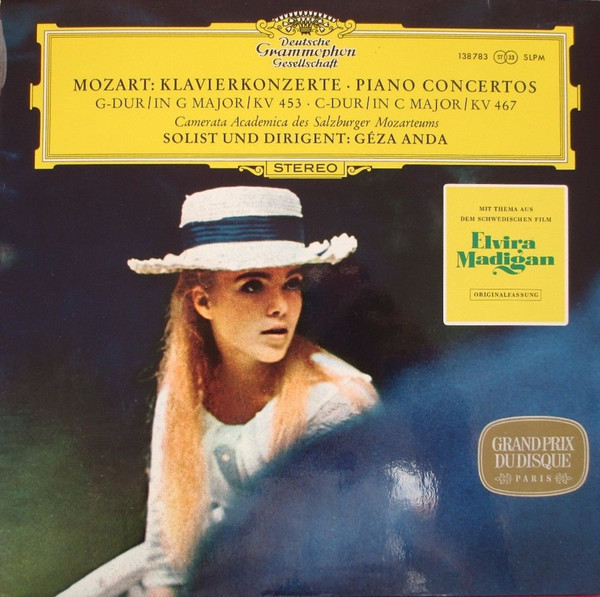 Mozart* - Camerata Academica Des Salzburger Mozarteums*, Géza Anda - Klavierkonzerte G-Dur KV 453 ・C-Dur KV 467 (LP, Album)