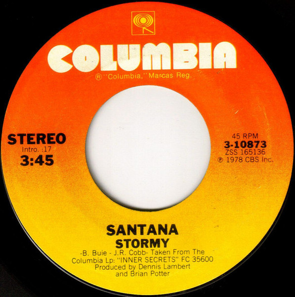 Santana - Stormy / Move On (7")