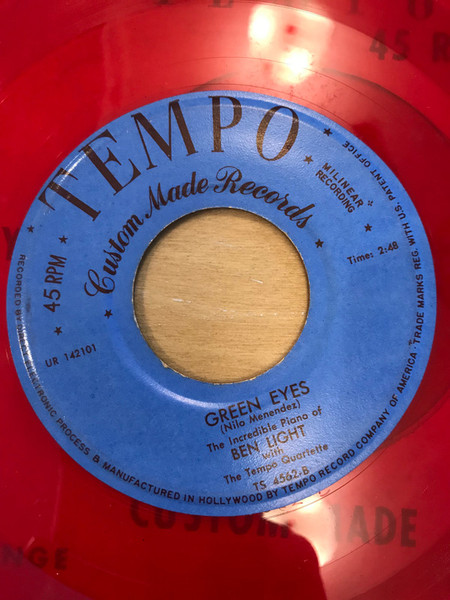 Ben Light - Changes / Green Eyes (7", Red)