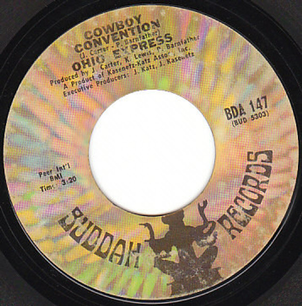 Ohio Express - Cowboy Convention / The Race (That Took Place) (7", Single, Mono)