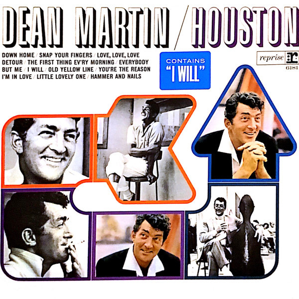 Dean Martin - Houston - Reprise Records, Reprise Records - 6181, R-6181 - LP, Album, Mono 889164625