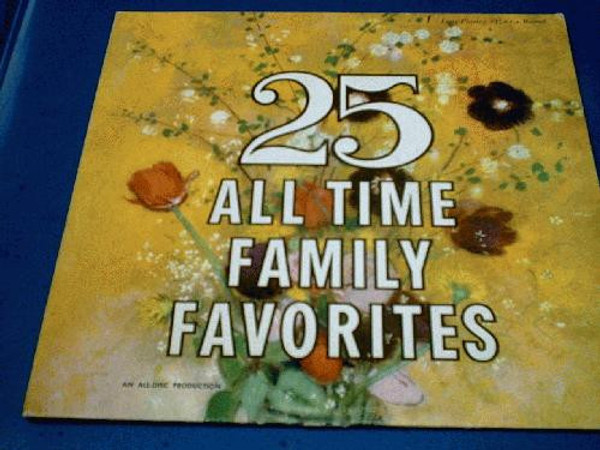 Various - 25 All Time Family Favorites (LP)