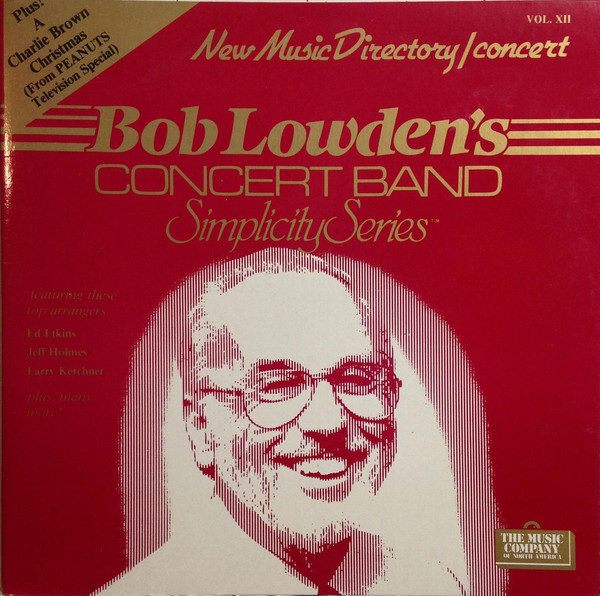 Bob Lowden* - Bob Lowden's Concert Band Simplicity Series (LP)