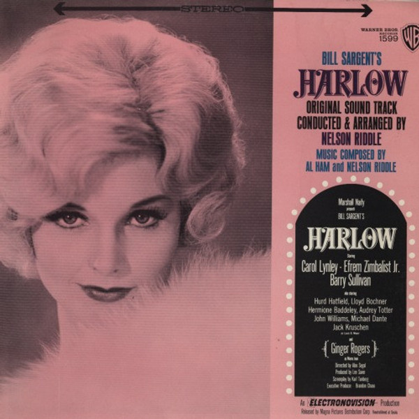 Al Ham, Nelson Riddle - Harlow (Original Sound Track) (LP, Album)