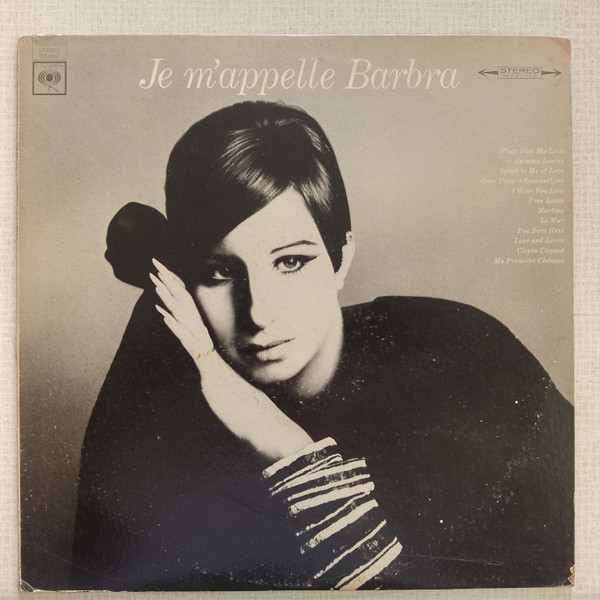 Barbra Streisand - Je M'appelle Barbra (LP, Album, RE)