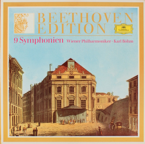 Beethoven* – Wiener Philharmoniker, Karl Böhm - 9 Symphonien (8xLP, Album, Club + Box, Comp)