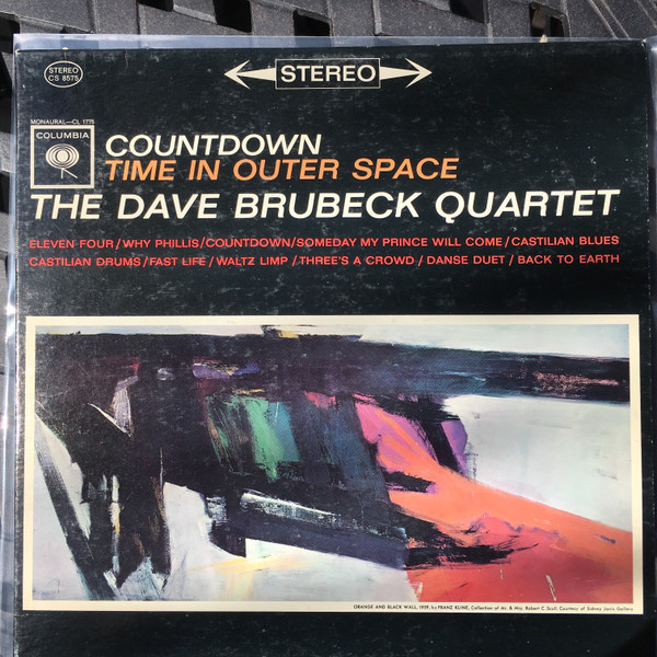 The Dave Brubeck Quartet - Countdown: Time In Outer Space (LP, Album)