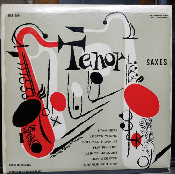 Various - Tenor Saxes (LP, Comp, Mono)