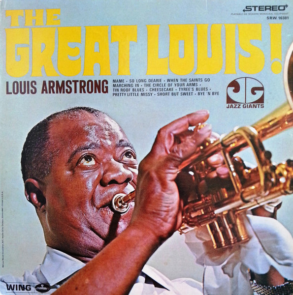 Louis Armstrong - The Great Louis! (LP, Comp)