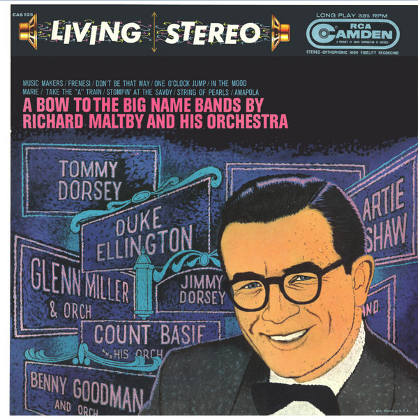 Richard Maltby And His Orchestra - A Bow To The Big Name Bands (LP, Album)