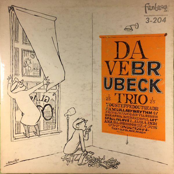 Dave Brubeck Trio* - Dave Brubeck Trio (LP, Comp, Mono, Red)