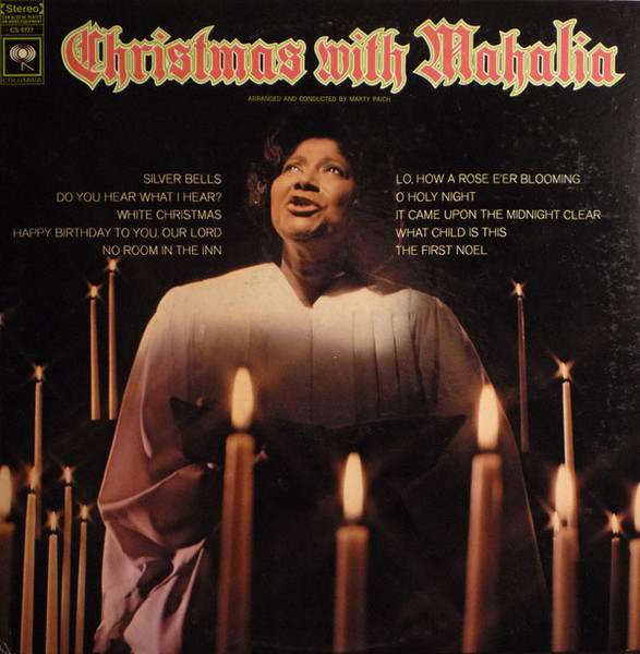 Mahalia Jackson - Christmas With Mahalia (LP, Album, Ter)