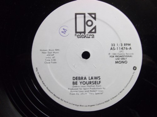 Debra Laws - Be Yourself (12", Promo)