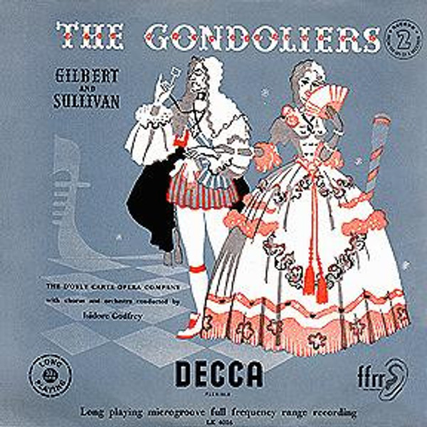 Gilbert & Sullivan - The Gondoliers (2xLP)