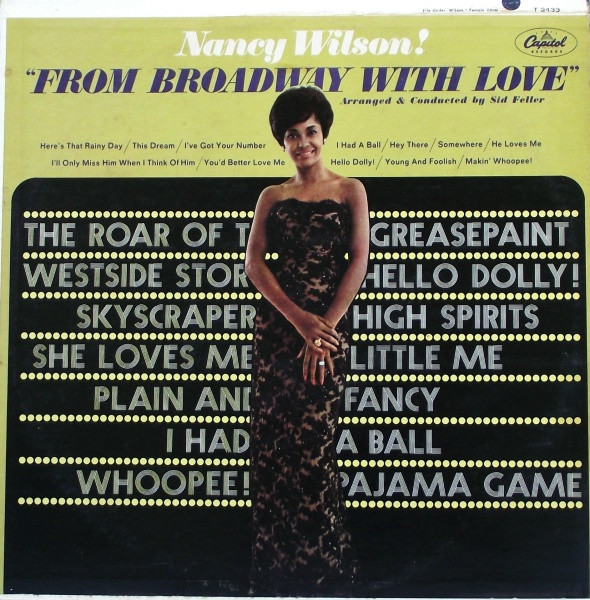 Nancy Wilson - From Broadway With Love (LP, Mono)